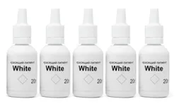 Фотография — Набор пигментов для фотополимера SMOLA WHITE, белый (5 шт x 20 гр)