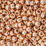 Японский бисер TOHO Round 8/0 (№PF551), непрозрачный глянцевый с металлическим блеском