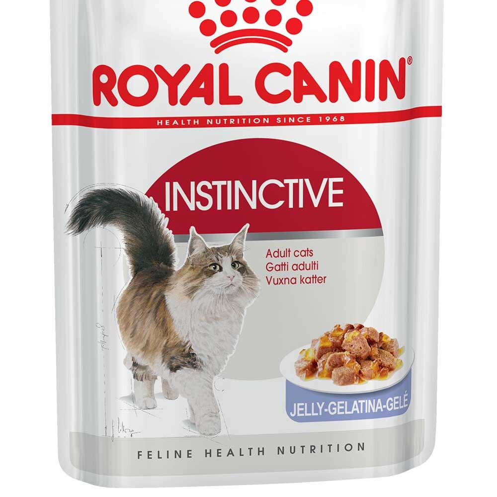 Royal Canin Instinctive 85 г желе - консервы (пауч) для кошек (кусочки)