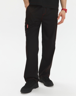 Брюки медицинские мужские Гекай, черный