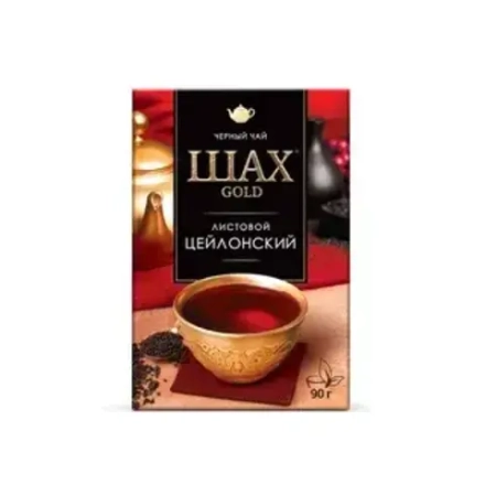 Черный чай Шах Gold Цейлонский листовой 400г