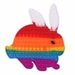 Игрушка антистресс Pop it Зайчик, силикон, 012863