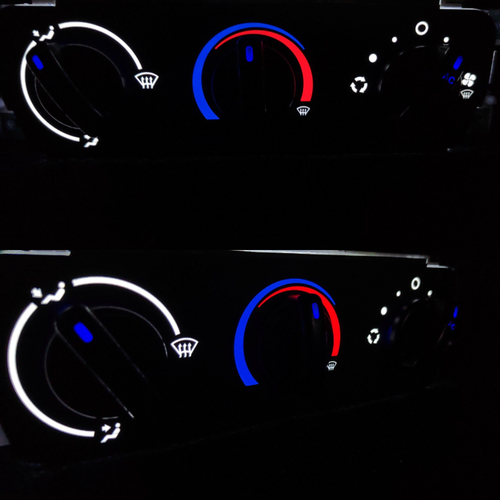 Шкала блока печки Transit