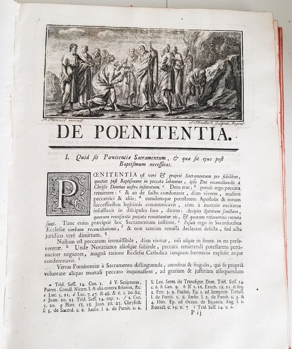 "Rituale Argentinense. (Аргентинский ритуал)"  1742 г.  Антикварная книга