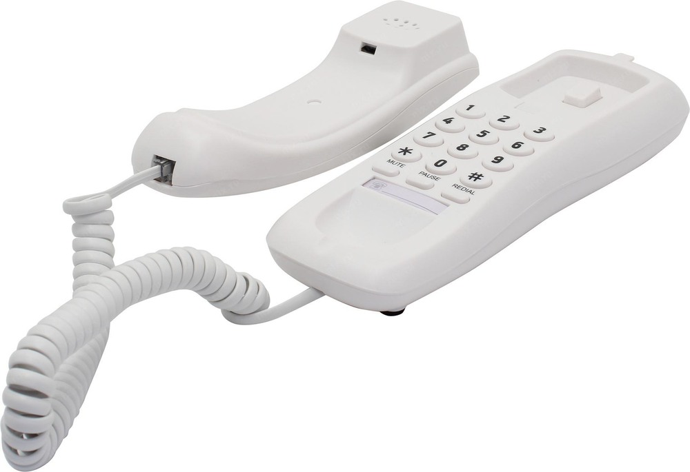 Проводной телефон BKT-105 RU white