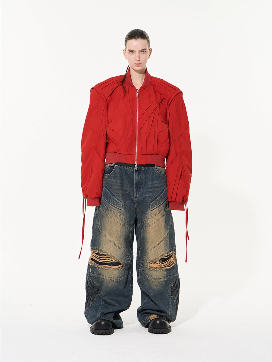 Джинсы BLIND "Aged Effect" Distressed Jeans