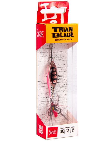 Блесна вращ. Lucky John TRIAN BLADE ROUND 12.0г 006 в блистере