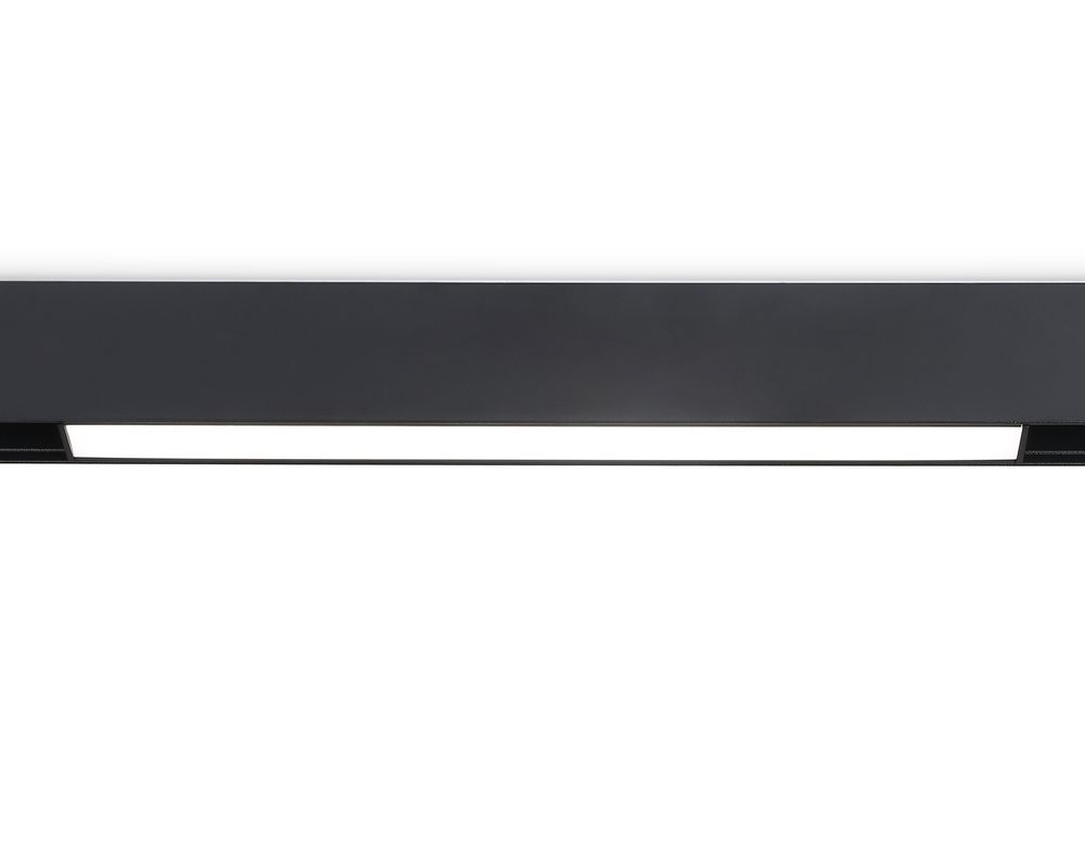 Светильник светодиодный для шинопровода Magnetic GL4004 BK черный IP20 12W 4200K 48V 300*22*45