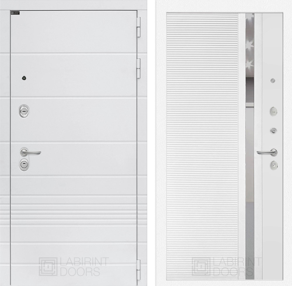 Дверь Входная Лабиринт Трендо 31 Белый софт