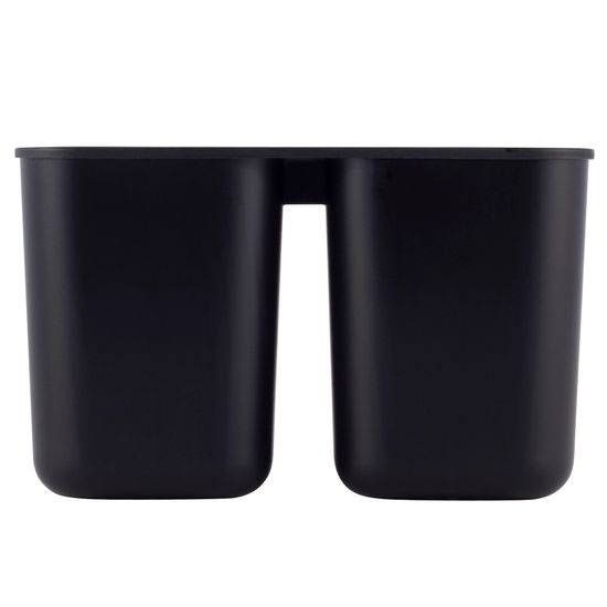 Сушилка для посуды Kamille KM-0755 из алюминия с поддоном (41,5х13,5х28 см) черная