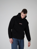 Купить худи мужское провинция черное черный