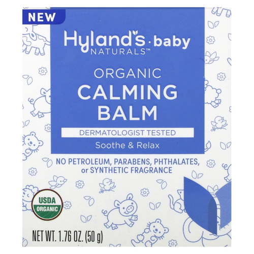 Hyland's Naturals, Детский, органический успокаивающий бальзам, 50 г (1,76 унции)