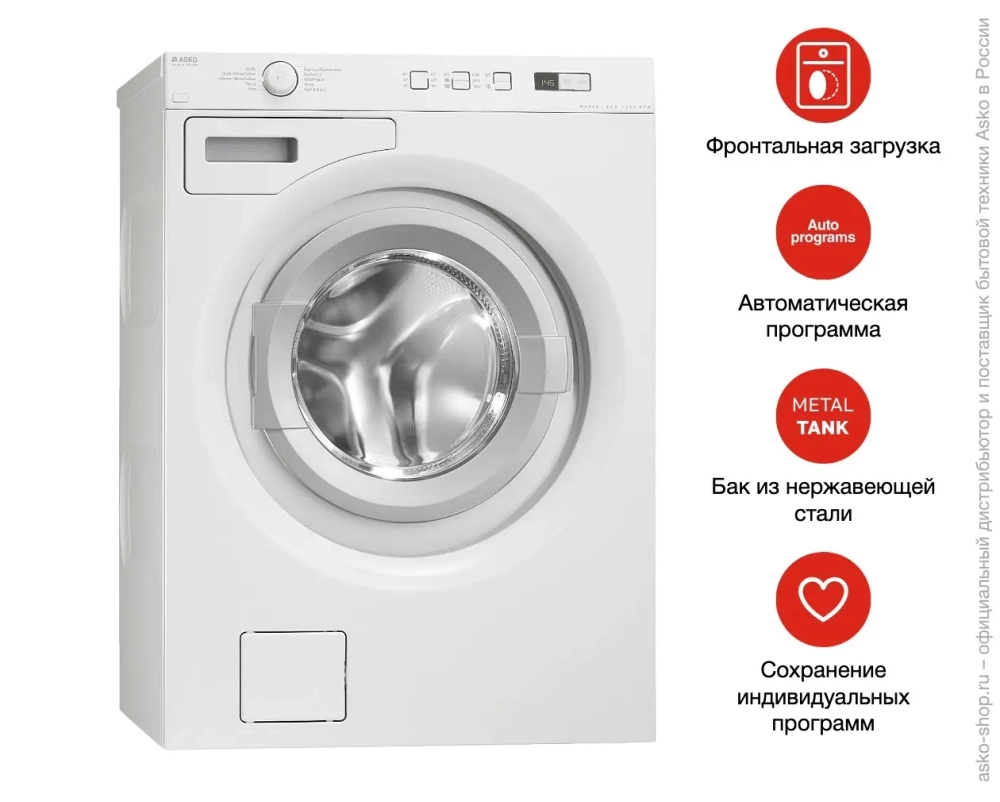 Стиральная машина Asko W6454 W фото 4