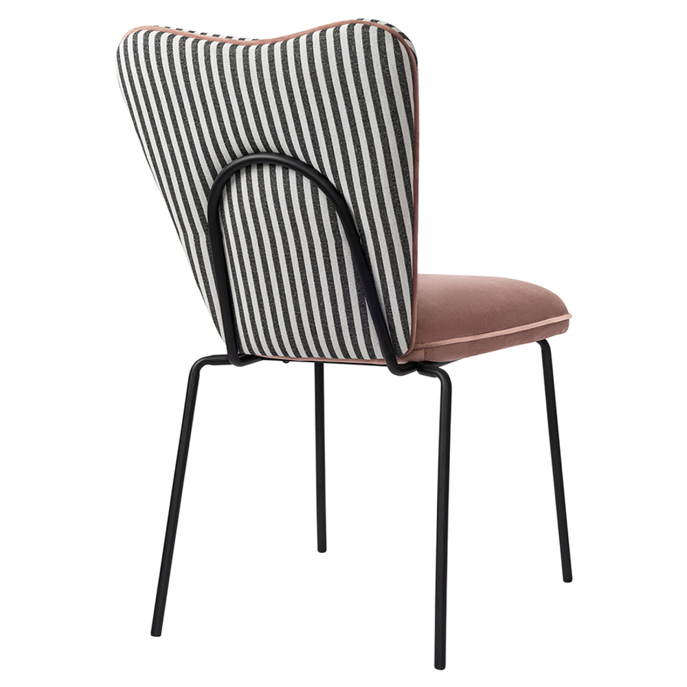 Стул Bergenson Bjorn Pompadour, велюр, пыльная роза