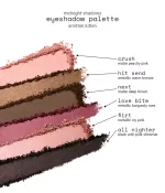 Палетка теней r.e.m beauty Midnight Shadows Eyeshadow Palette - Smitten Kitten