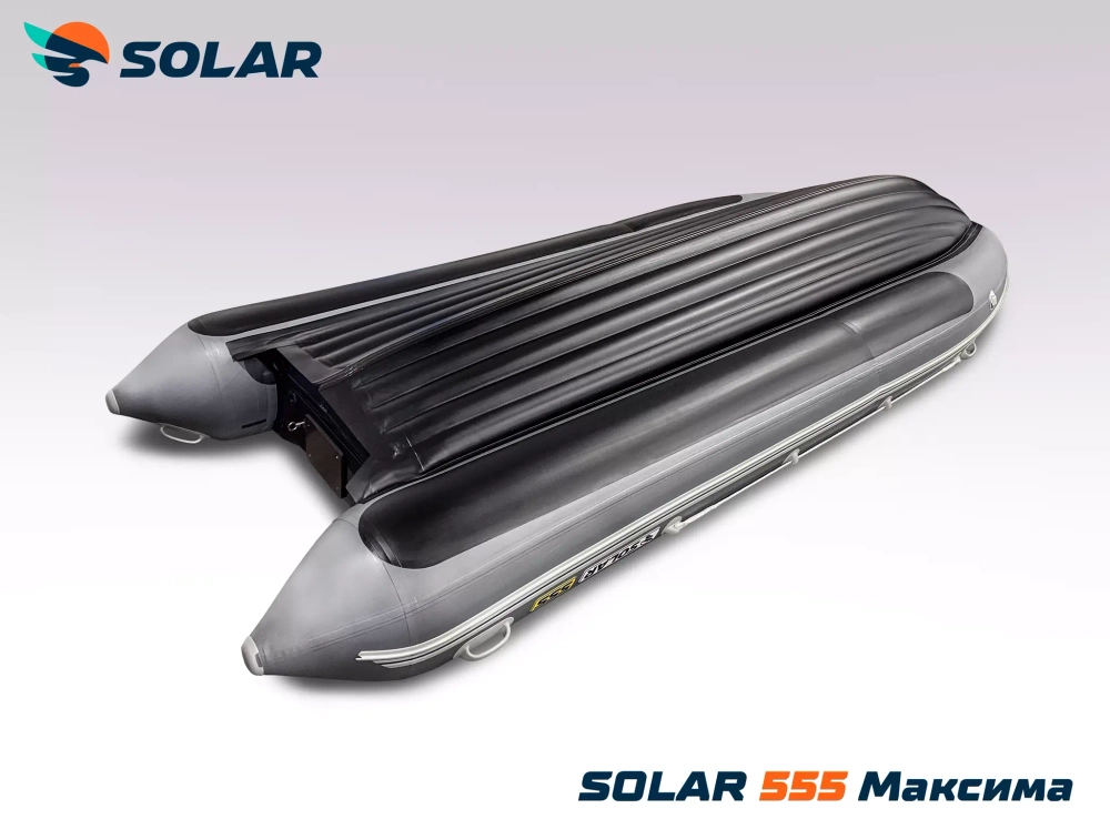 Лодка надувная моторная solar-555 к