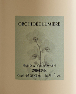 Zara Home Жидкое мыло Orchid e Lumi re 500 мл для рук и тела, парфюмированное, аромат цветочный