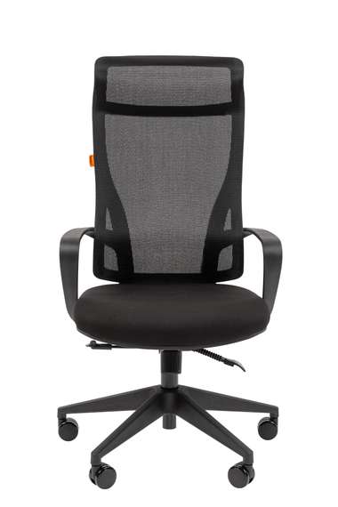 Офисное кресло Chairman CH577 черный пластик, черный