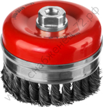 MIRAX 100 мм, жгутированная стальная проволока, 0.5 мм, Щетка чашечная (35144-100)