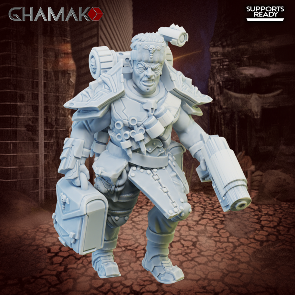Astra Militarum Vostroyan Firstborn Востроянский гвардеец №11 миниатюра для dnd, днд, pathfinder, фентези, Настольная игра, НРИ, Варгейм, РПГ