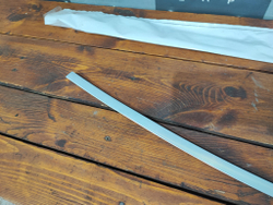 Молдинг передней двери Mercedes GLC C253 Coupe 15-22 Б/У Оригинал A2537252900