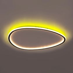 Citilux ТRIO CL215B261E LED RGB Люстра с пультом Чёрная