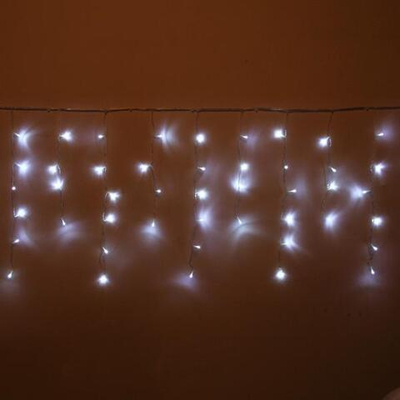 Гирлянда для улицы Бахрома 3м 100ламп LED, 8 реж, Белый