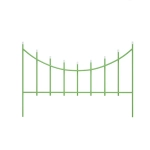 Заборчик садовый «Горизонталь» 60*82*410см (5дет)