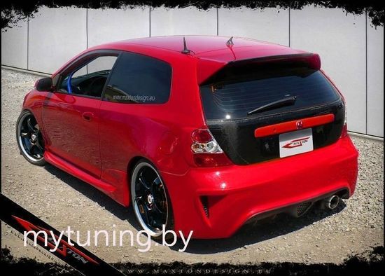 Задний бампер для Honda Civic 7