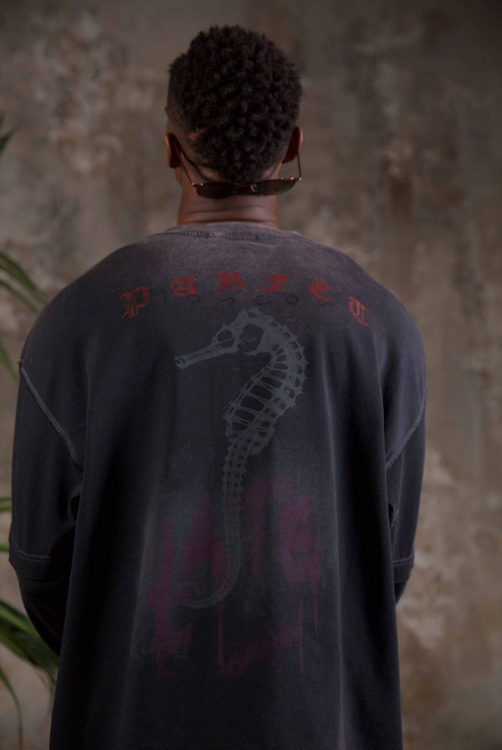 Лонгслив Parfet Seahorse графит