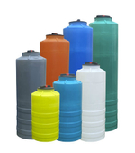 Бочка  узкая Экогрупп ДВ 250 л. (255 л.) вертикальный (600x600x1100см;синий) - арт.561019