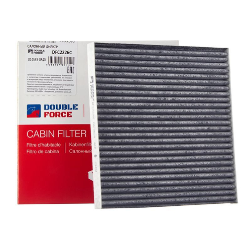 Фильтр салонный DOUBLE FORCE (угольный) DFC2226C