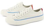 Kappa Series string standard low-top sneakers for men and women in the same style white