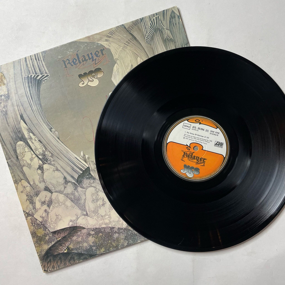 Винтажная виниловая пластинка LP Yes Relayer (Germany 1974)