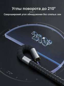 TD500 Автомобильный эндоскоп с wifi /5-дюймовый IPS экран/6,2 мм/вращение 420*/1,2 м