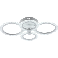 Светильник потолочный светодиодный Rivoli Blanca 6094-105 72 Вт 3000К-6000К LED с пультом модерн уценка | Rivoli