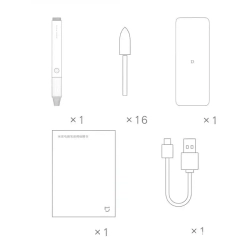 Гравер электрический Mijia Household Appliances Sharpening Pen (MJDMB001QW), серый