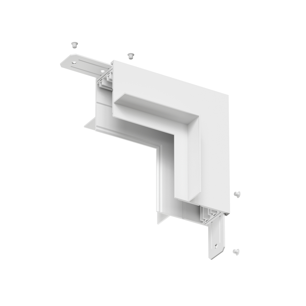TR2118-WH Угол стена-потолок встраиваемый под ГКЛ SMART, белый