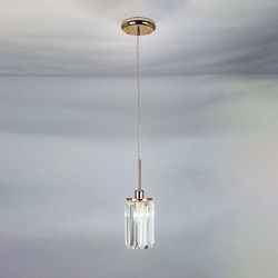 Citilux Синди CL330112 Подвесной хрустальный светильник Золото