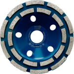 Чашка алмазная двухрядная KRUGO MASTER 125x22,23x5mm, 81111250289