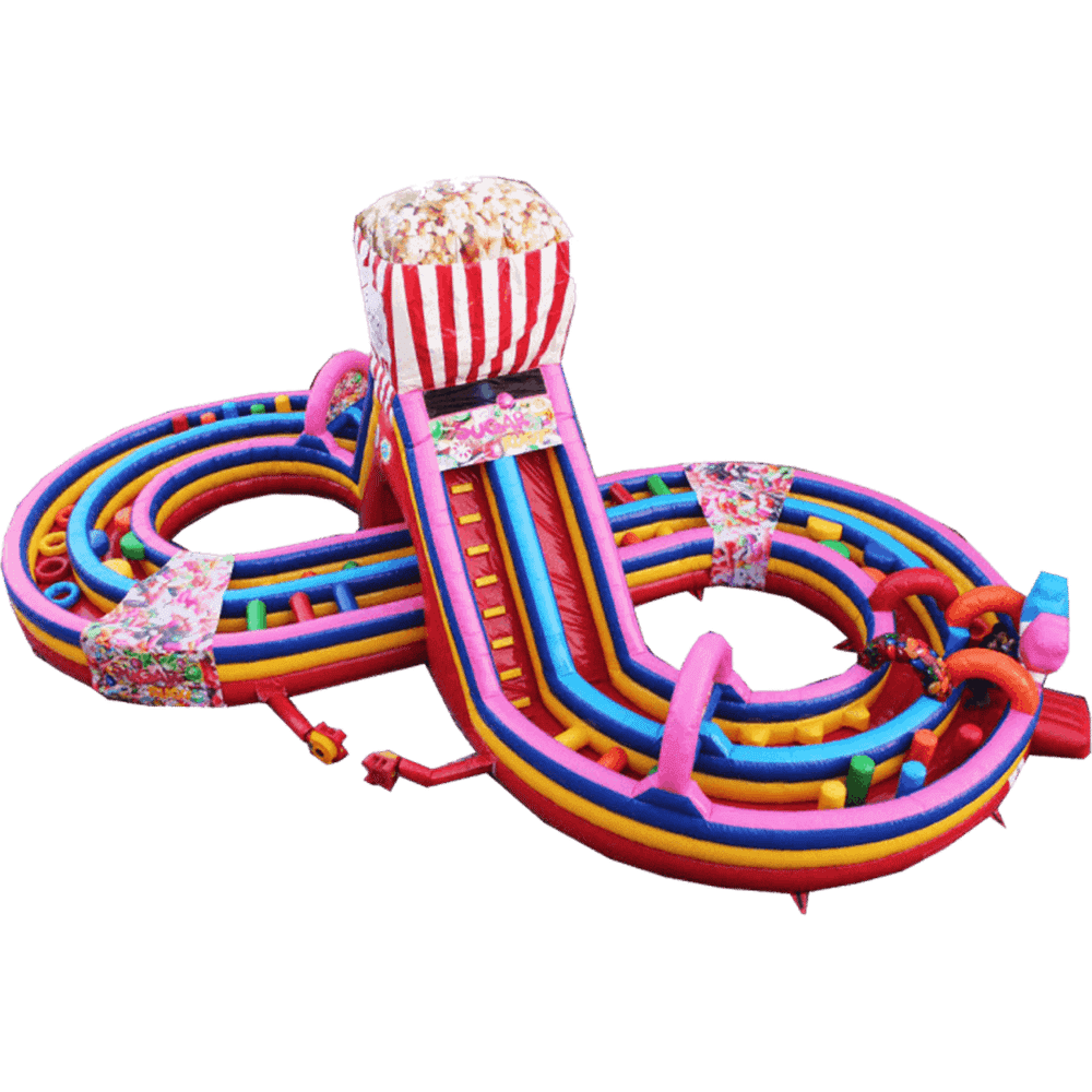 Надувная полоса "Попкорн"