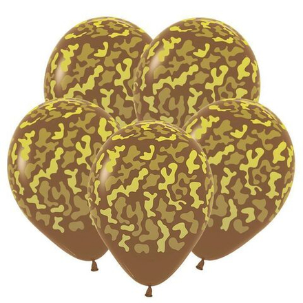 S 12" Камуфляж Кофе Пастель