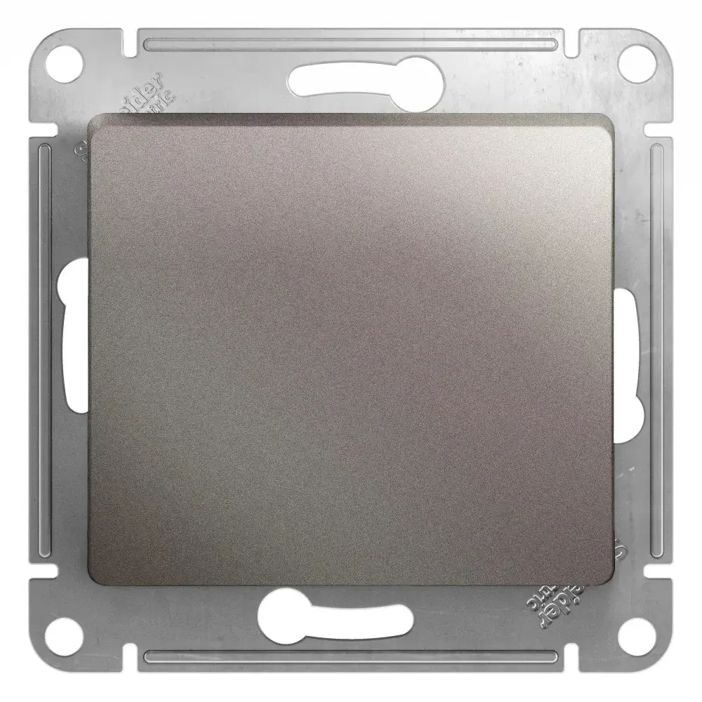 GLOSSA 1-клавишный ВЫКЛЮЧАТЕЛЬ, сх.1, 10AX, механизм, ПЛАТИНА