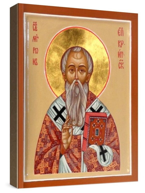 Мирон Критский (рукописная икона)