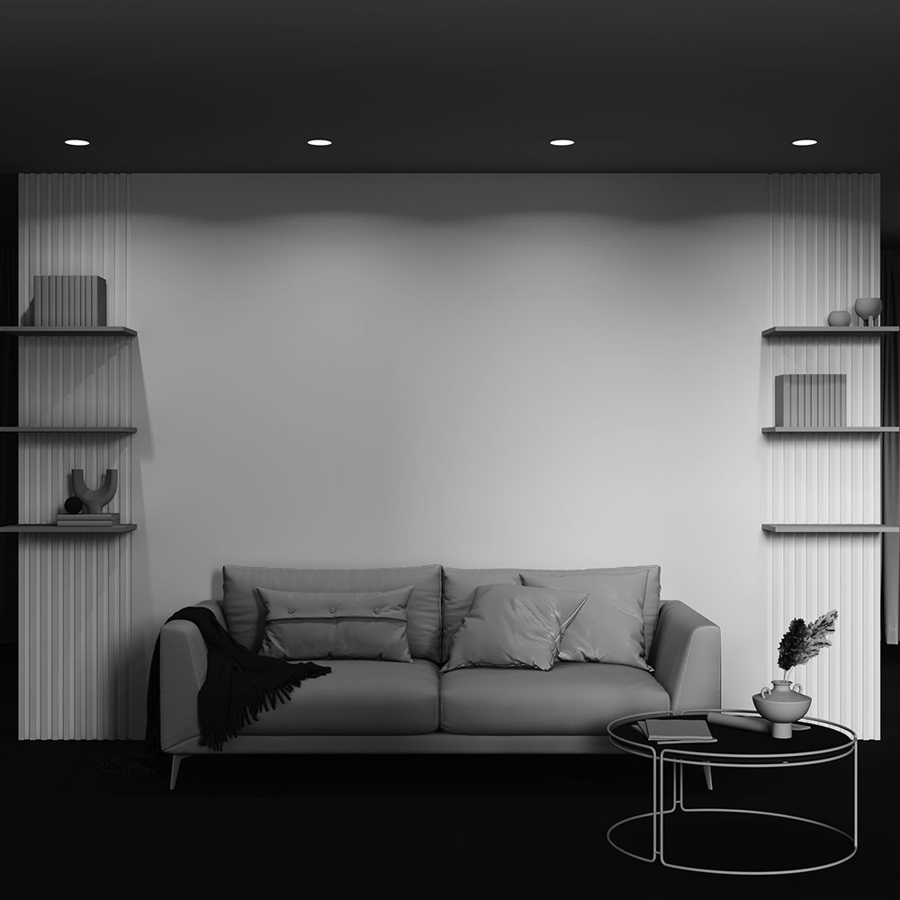 Светильник встраиваемый Maytoni Intro DL019-GX53-B