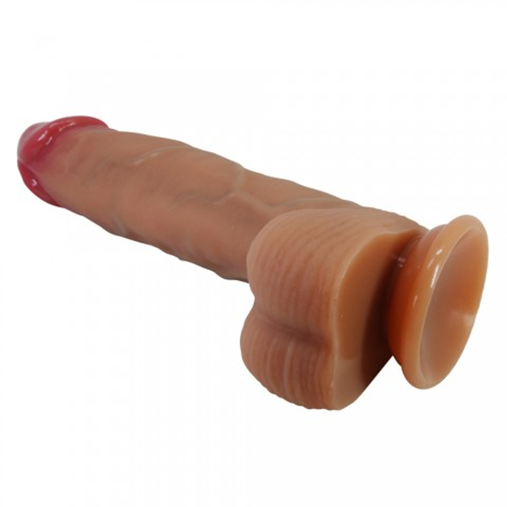 Реалистичный фаллоимитатор на присоске Orton (23,5*4,9 см)