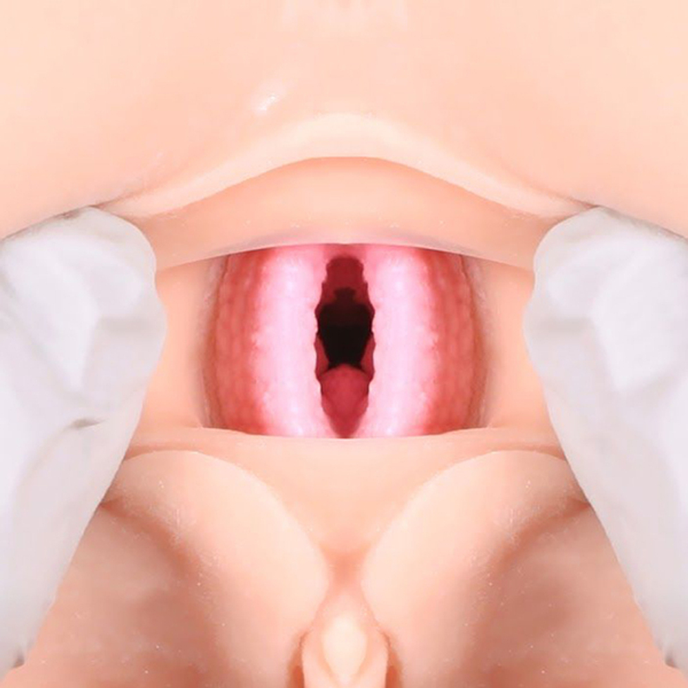 Мастурбатор-полуторс 50x23x20см с двойным слоем материала Kokos Valentina