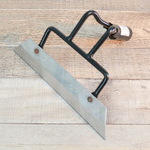 Тяпка нерж 250*50мм толщина 1,5мм клепанная, без черенка