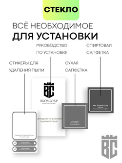 Стекло на камеру BROSCORP для Poco X4 GT оптом (арт. XM-POCOX4(GT)-CLEAR-CAM-GLASS)