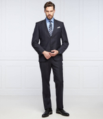 рубашка h-hank-kent-c1-214 BOSS BLACK - голубой(50470583)